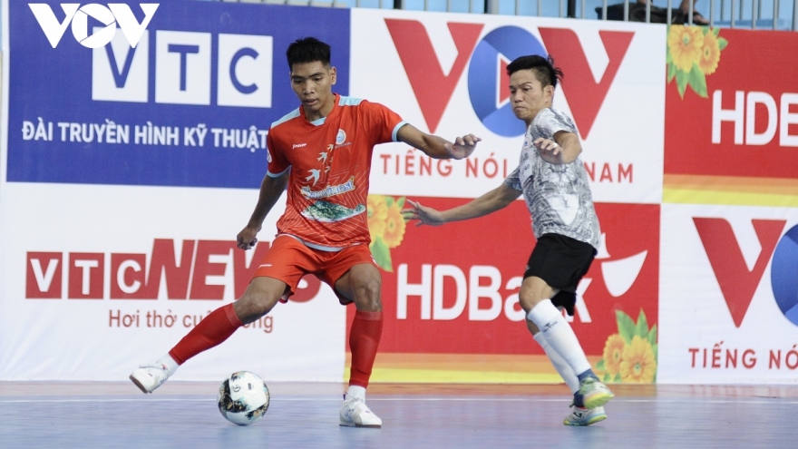 Xem trực tiếp Sanvinest Khánh Hòa vs Tân Hiệp Hưng giải Futsal HDBank VĐQG 2022